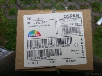 Zářivkové trubice Osram lumilux HE 21W/840