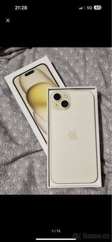 Prodám iPhone 15 Plus v elegantní žluté barvě 512GB