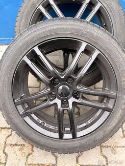 Prodám alu kola 225/50R17 krásný pneu Zimní
