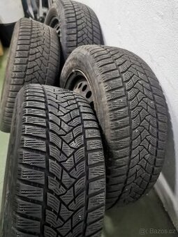 Zimní pneu Dunlop WinterSport 5 205/55 R16 + plechové disky