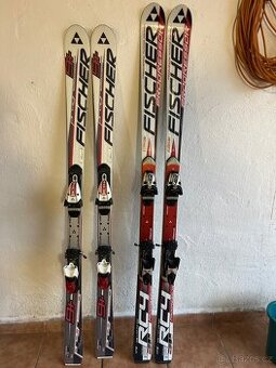 Lyže Fischer 175 a 165cm