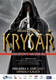 1ks vstupenky na muzikál Krysař 13.12 2025