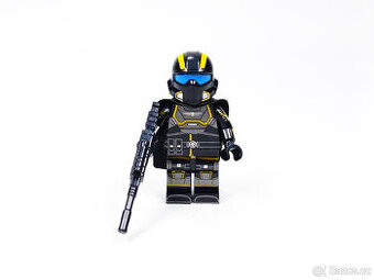 Custom LEGO Helldivers minifigurka B-01 Tactical (s klouby)