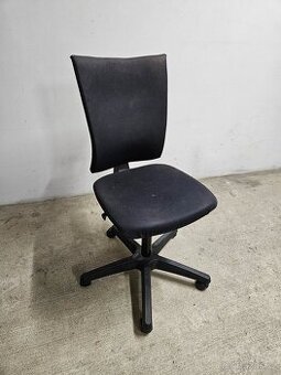 Kancelářská židle černá nastavitelná