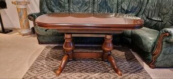 Konferenční stolek dřevěný, rozkládací