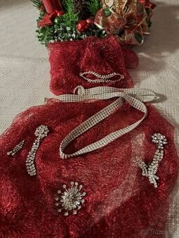 Štrasová bižuterie RETRO