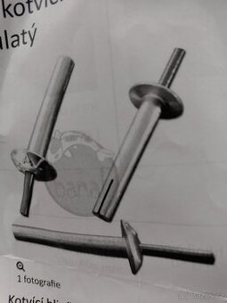 Kotvící hliníkový rozpěrný nýt ALU 60 mm půlkulatý