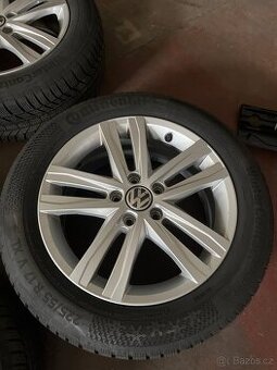 Vw zimní sada 225/55 r17 continental