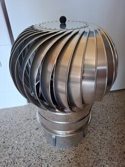 Rotující komínová turbína