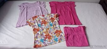 Sada dívčích triček 2 (vel. 146/152)