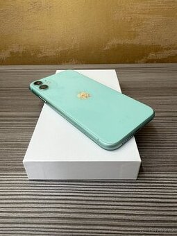 Apple iPhone 11 128GB zelená, baterie 100%