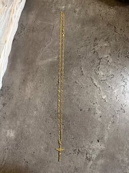 Prodám zlatý řetízek s přívěškem 14K