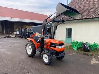 Malotraktor kubota GL27 Grandel S čelním nakladačem 450 kg