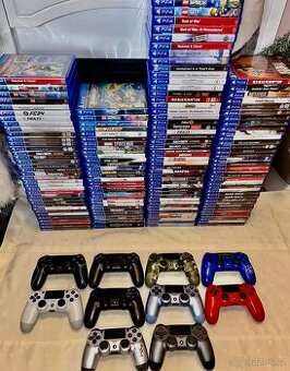 Ovladače a hry playstation