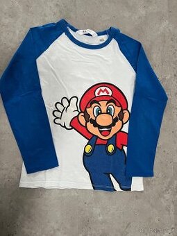 Tričko s Mariem, vel. 122-128