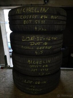 Použité letní pneu 205/55 R16 Michelin - DOT 2018
