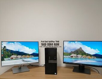 Rychlý & Spolehlivý set 24" IPS Monitor + PC