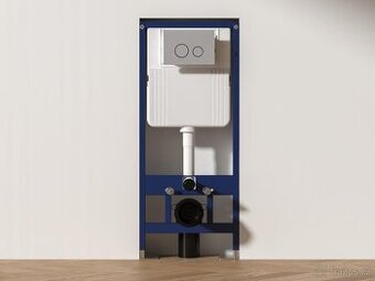 MEJE #038A vestavný rám pro toaletu s nádrží, s dvojtlačítko