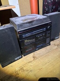 Retro stereo věž Matsui + reproduktory