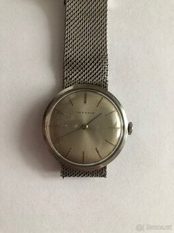 Hodinky oblelovky JUVENIA s mesh tahem