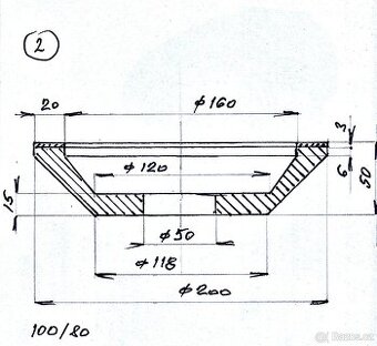 DIA brus č,2 –  Ø 200 mm