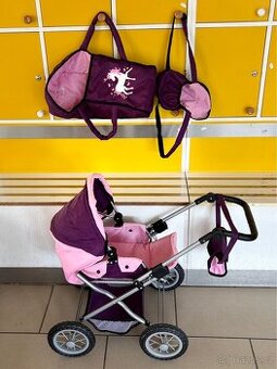 TOP stav - kočárek Bayer 2in1 pro panenky