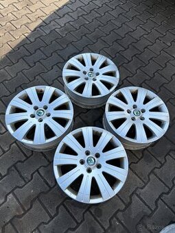 Alu Škoda 5x112r17 6J ET 45 - 1