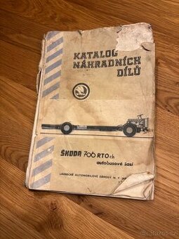 Škoda 705 RTO katalog náhradních dílů