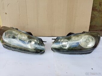 VW Golf 6 VI přední světla originál Valeo L+P