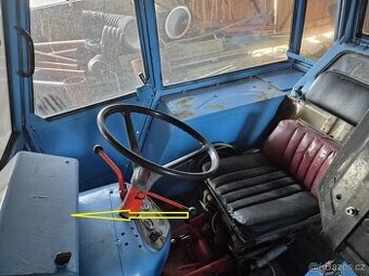 Plechový kryt ZETOR 6911.