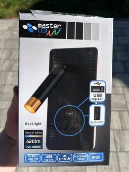 2× Master LED nástěnná lampička