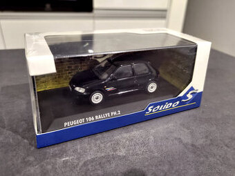 1:43 Peugeot 106 Rallye Noir Onyx - SOLIDO