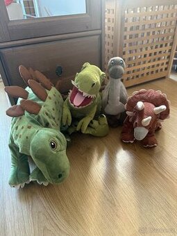 Plyšáci dinosauři ikea