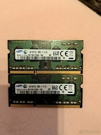 SAMSUNG 2x4Gb DDR3 1600MHz - 1R8 PC3L