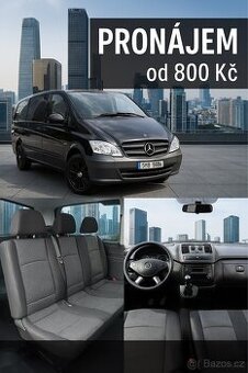Pronájem Mercedes Vito 9 míst - automatická převodovka