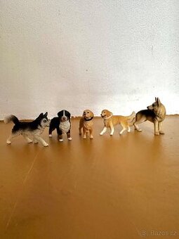 Schleich sada koní, psů, doplňků