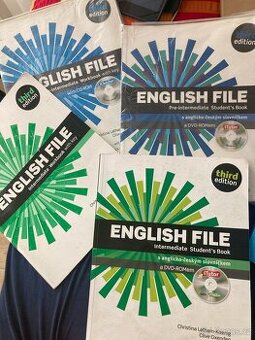 ENGLISH FILE Oxford včetně DVD
