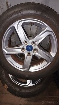 Ford Focus 205/60 r16 originální disky Continental ts870 6_7