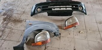 Renault kangoo predny naraznik blatnik svetla