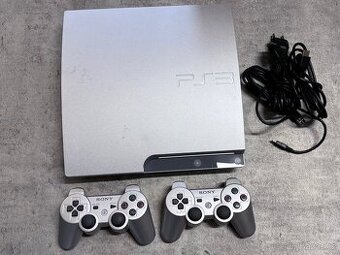 - PS3 Sony Slim 320GB konzole Silver -