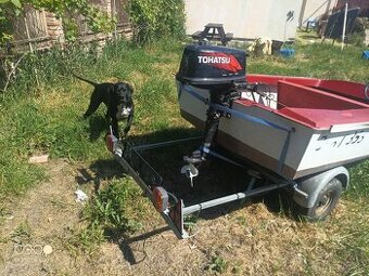 Motorový člun 5hp netřeba VMP