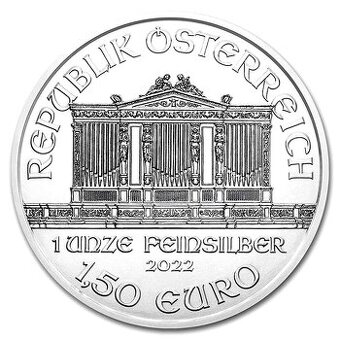 Philharmoniker 1 Oz stříbrná mince