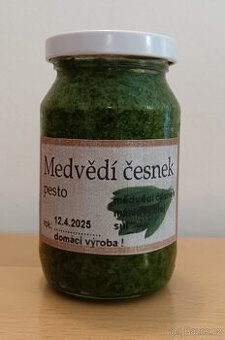 Medvědí česnek pesto.