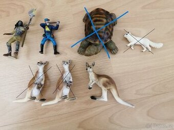 Figurky Schleich atd – voják, klokan, polární liška