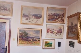 Nabízím originál výt. mal. Jaroslav Keluc