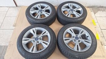 Alu kola Ford 16" 5x108 letní pneu 205/55 R16 7-8mm Focus