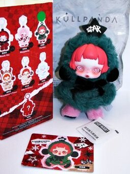 č.1 🐼POP MART SKULLPANDA plyšová panenka , přívěsek PARTITA