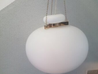 lustr , mléčné sklo. 50cm