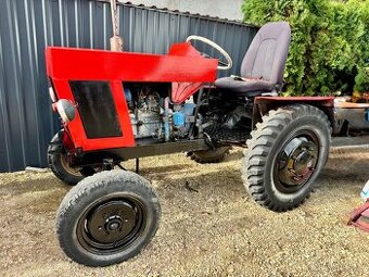 Traktor domácí výroby, malotraktor