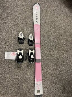 Dětské růžové lyže Artis Talent - 110cm